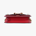 Pre-owned Gucci Peony Red Leather 432281 shoulderbag | stylenewstar