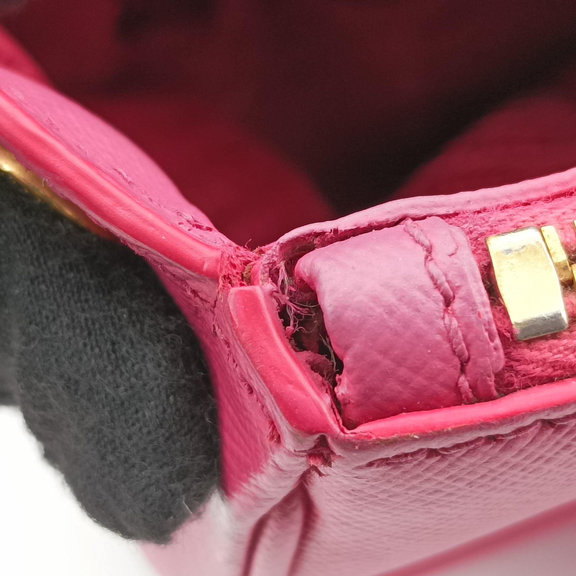 Galleria Pink SAFFIANO Leather BN1786 117ガレリア ピンク サフィアーノレザー BN1786 117