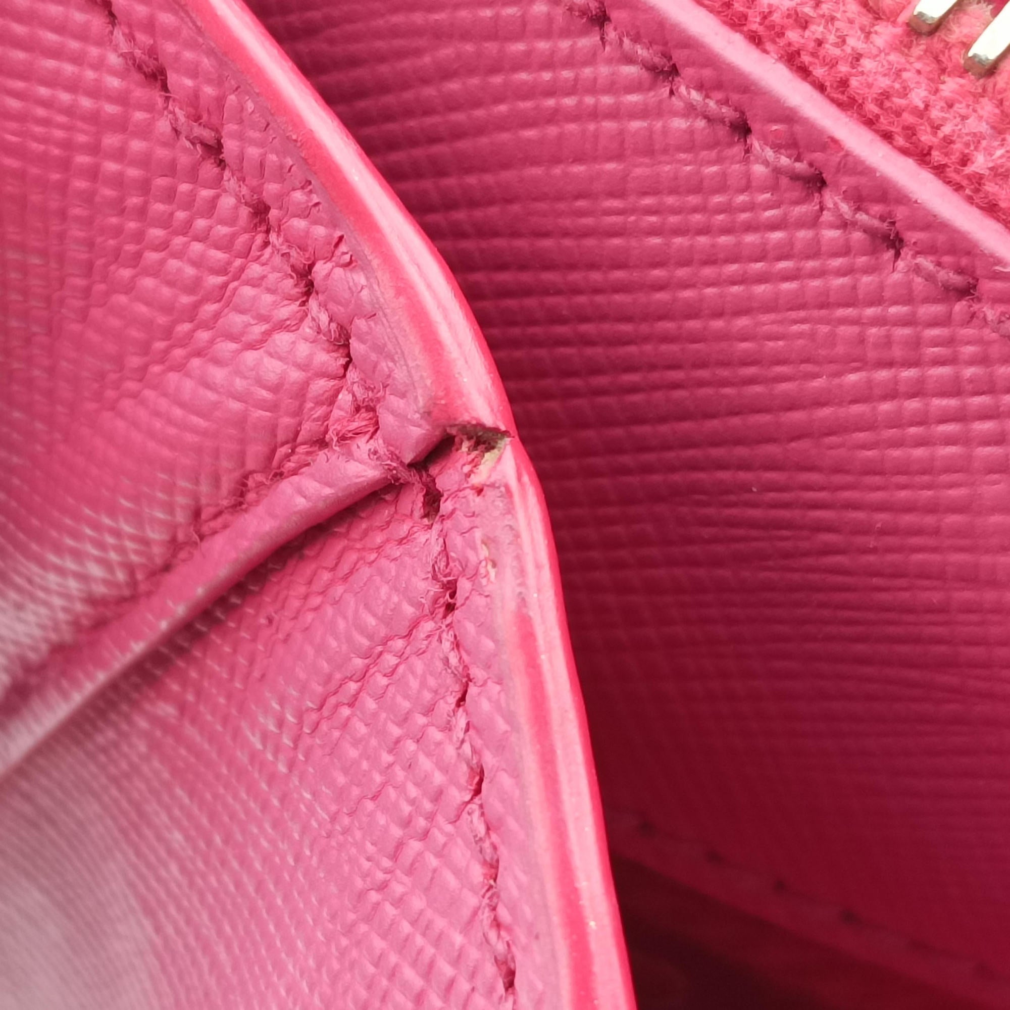 Galleria Pink SAFFIANO Leather BN1786 117ガレリア ピンク サフィアーノレザー BN1786 117