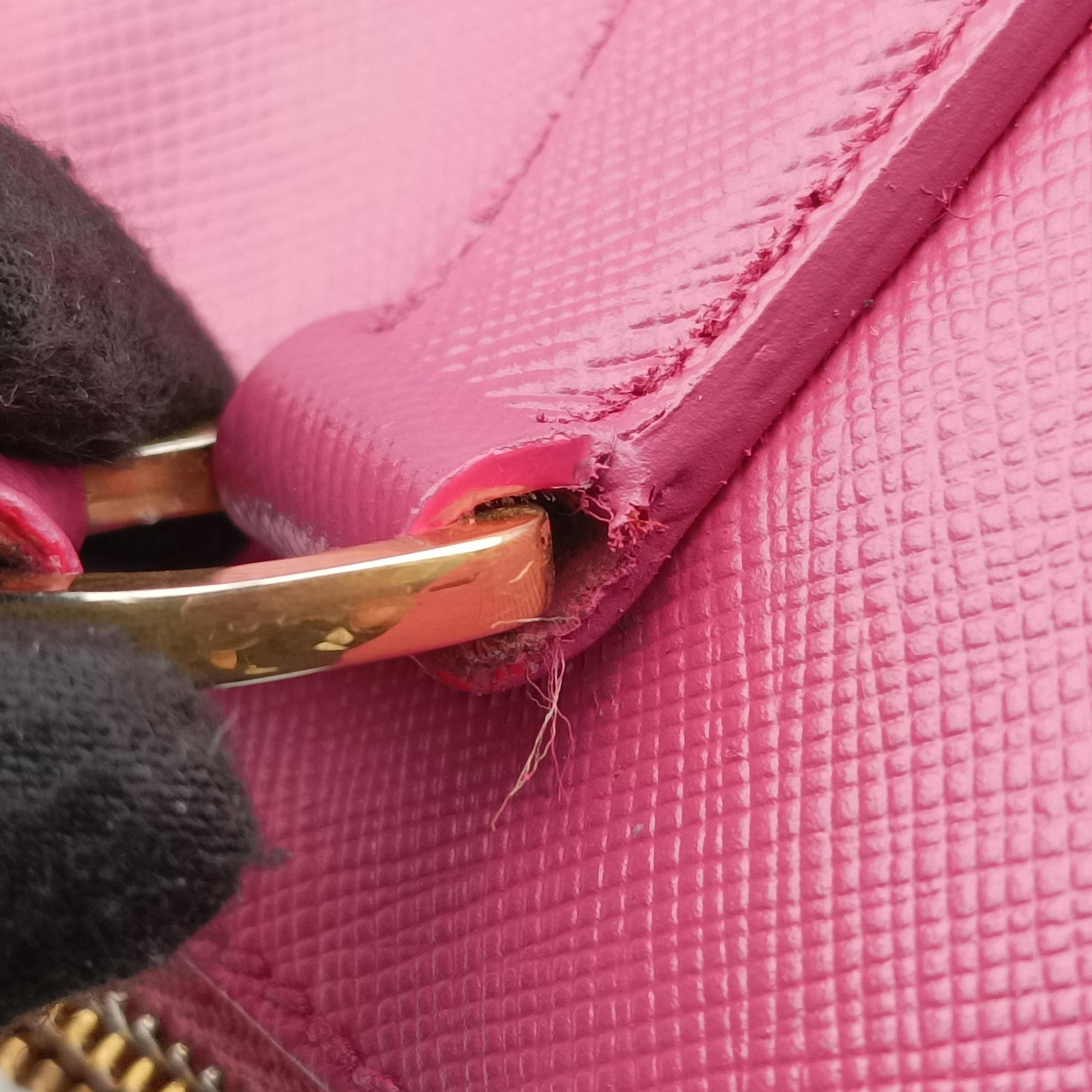 Galleria Pink SAFFIANO Leather BN1786 117ガレリア ピンク サフィアーノレザー BN1786 117