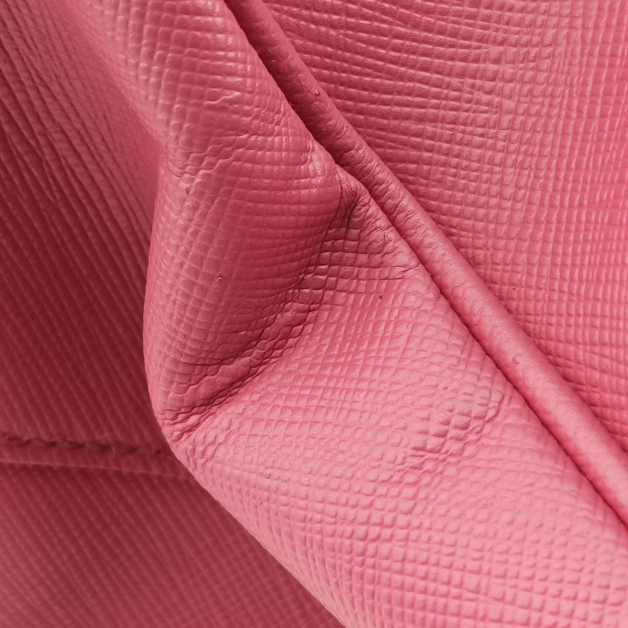 Galleria Pink SAFFIANO Leather BN1786 117ガレリア ピンク サフィアーノレザー BN1786 117