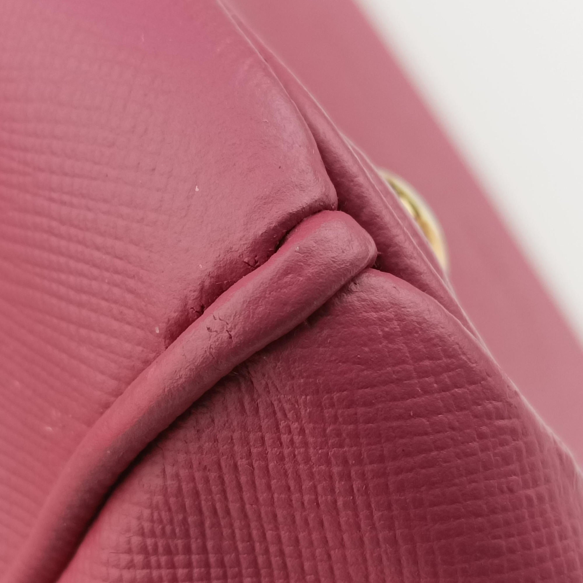 Galleria Pink SAFFIANO Leather BN1786 117ガレリア ピンク サフィアーノレザー BN1786 117
