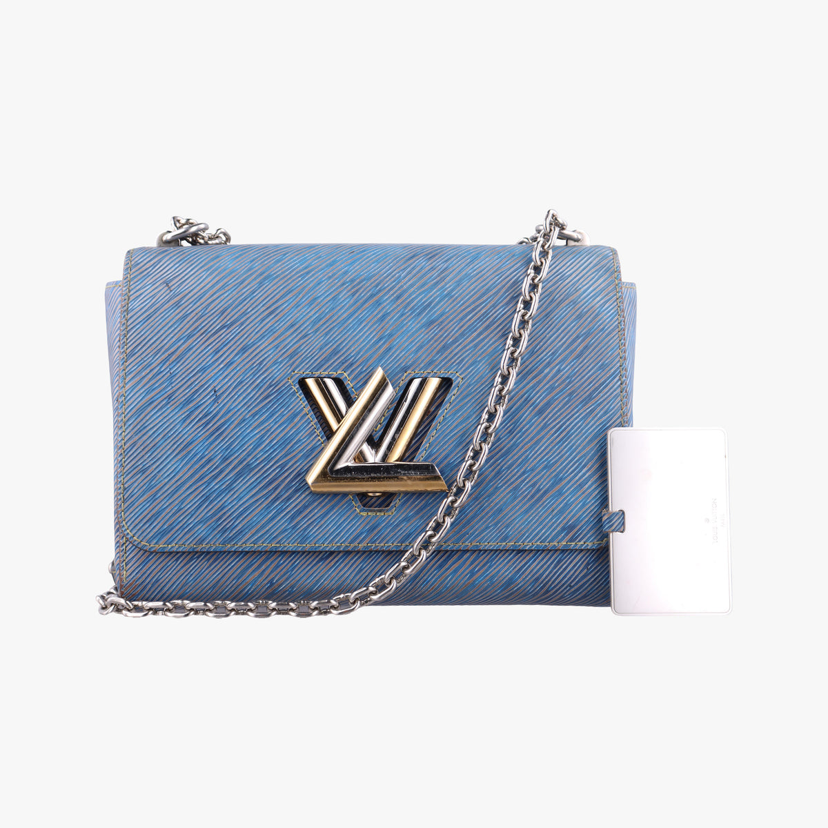 Vintage Louis Vuitton Twist MM Denim blue Epi M50271 shoulderbag | stylenewstar
