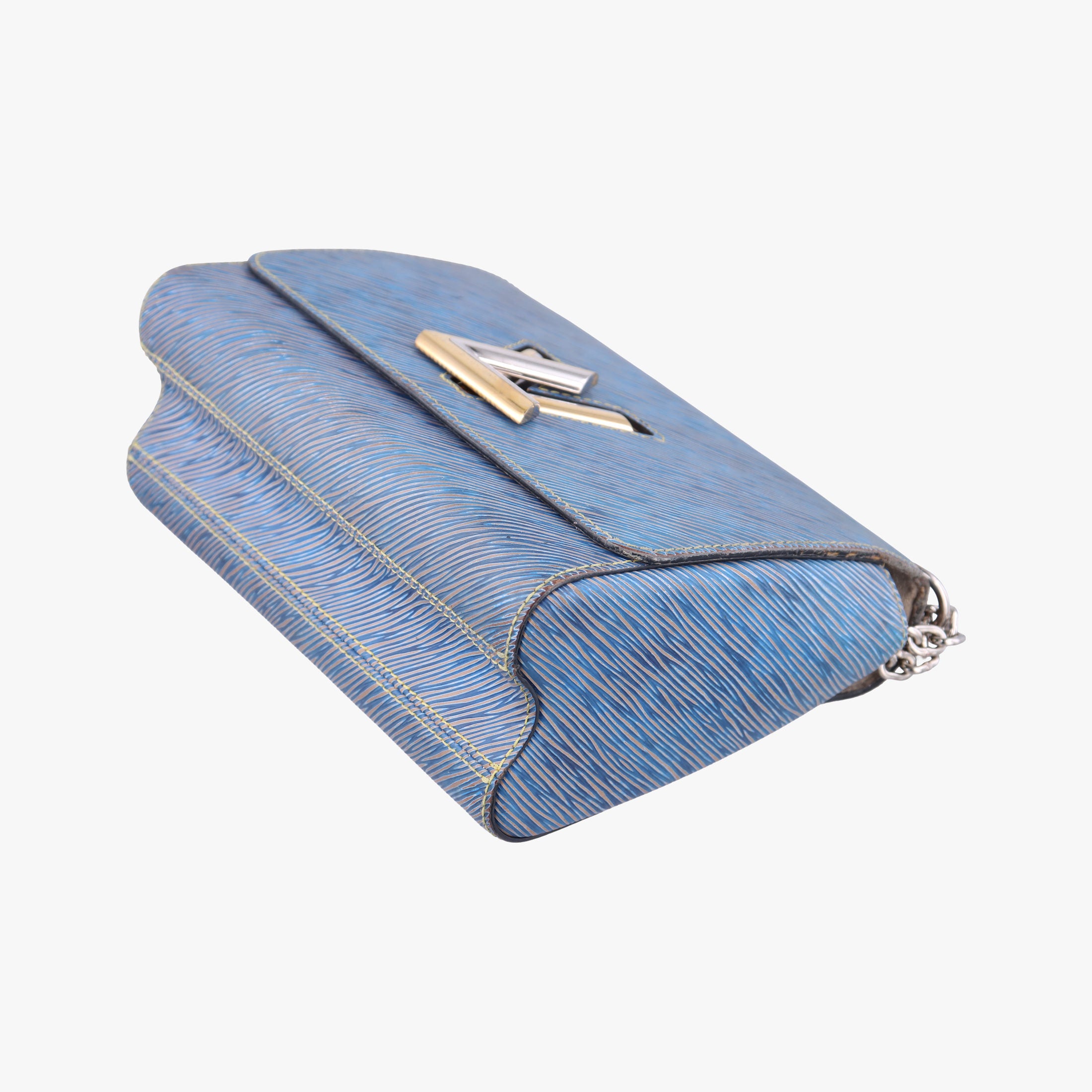 Vintage Louis Vuitton Twist MM Denim blue Epi M50271 shoulderbag | stylenewstar