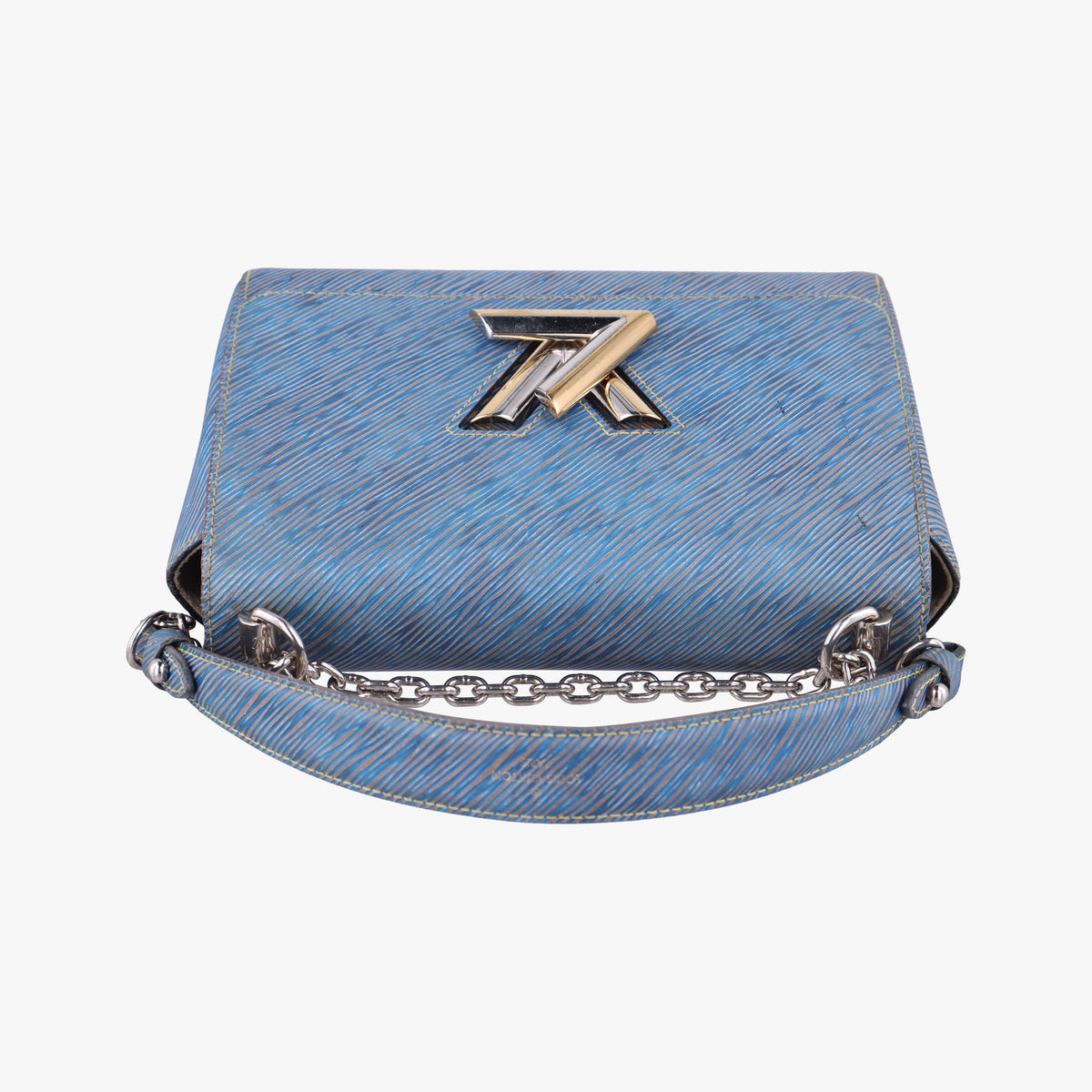 Vintage Louis Vuitton Twist MM Denim blue Epi M50271 shoulderbag | stylenewstar
