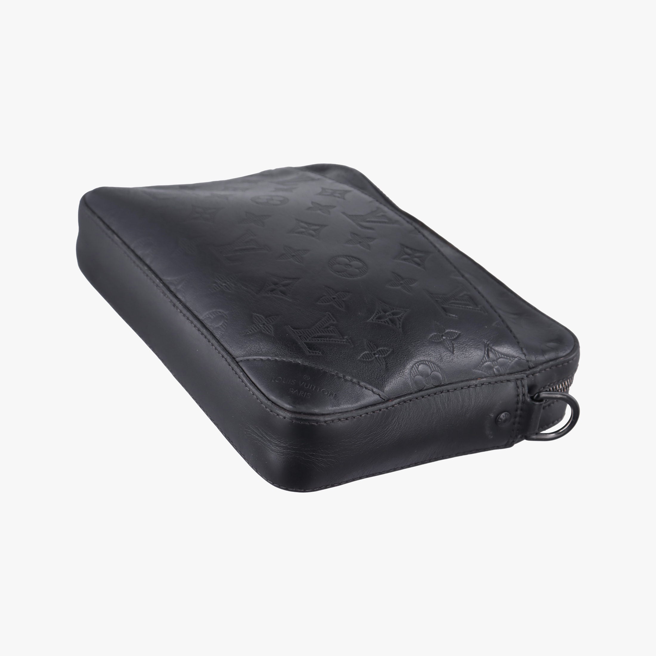 Secondhand Louis Vuitton Duo Messenger Noir Monogram Shadow M69827 shoulderbag | stylenewstar