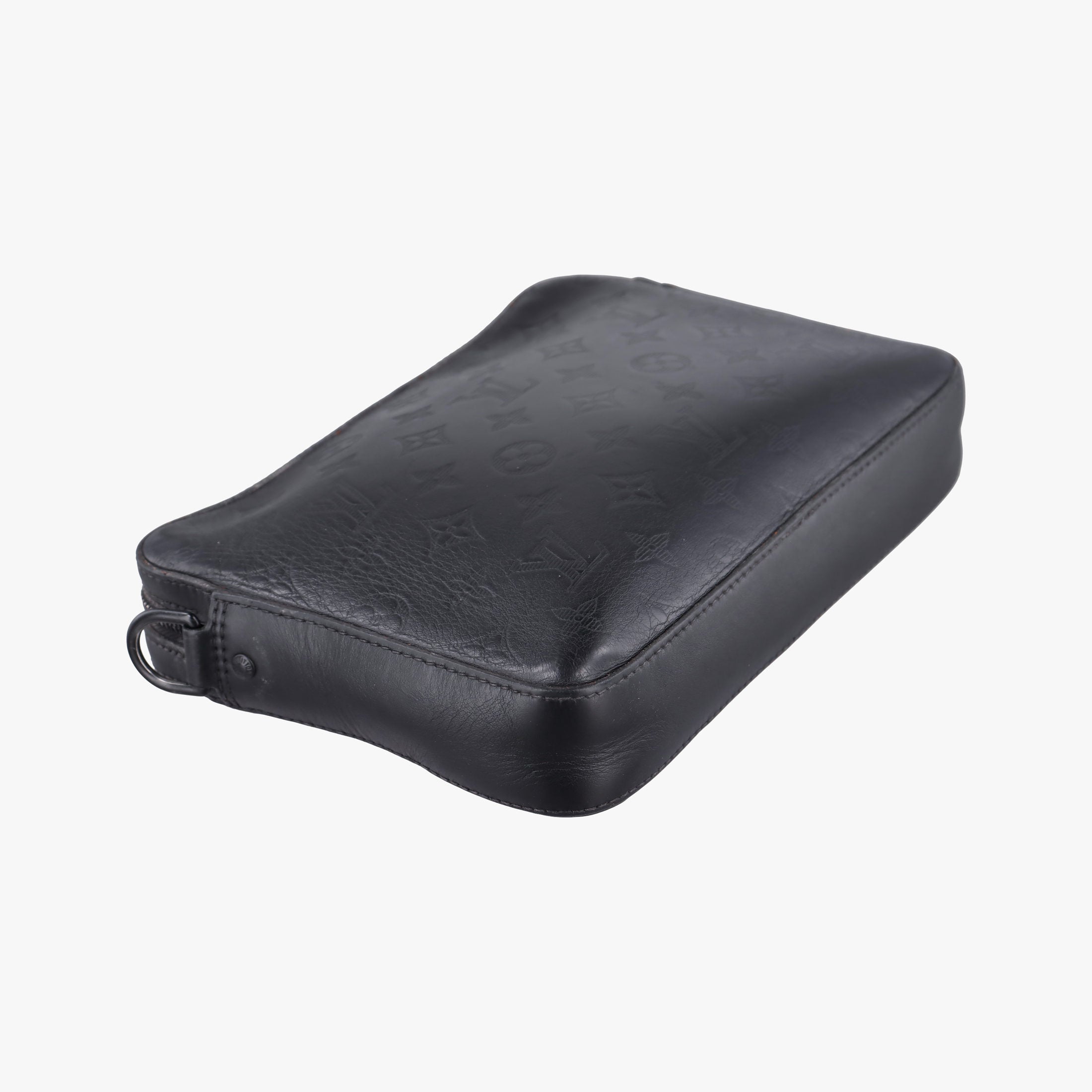 Secondhand Louis Vuitton Duo Messenger Noir Monogram Shadow M69827 shoulderbag | stylenewstar