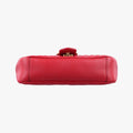 Pre-owned Gucci GG Marmont Red Leather 443497 shoulderbag | stylenewstar