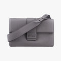 FF Logo Baguette slim Grey Leather 7M0295 7M0295 AGOL 219-0059バゲット スリム グレー レザー 7M0295 7M0295 AGOL 219-0059
