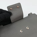 FF Logo Baguette slim Grey Leather 7M0295 7M0295 AGOL 219-0059バゲット スリム グレー レザー 7M0295 7M0295 AGOL 219-0059