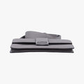 FF Logo Baguette slim Grey Leather 7M0295 7M0295 AGOL 219-0059バゲット スリム グレー レザー 7M0295 7M0295 AGOL 219-0059