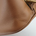 Secondhand Prada Promenade Brown SAFFIANO patent BN2567 handbag | stylenewstar