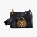 Antic Soft Padlock Black Leather 25アンティック ソフト パドロック ブラック レザー 25