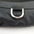Abbey D-ring Hobo Black Leather 341491 D015573616アビー Dリング ホーボー ブラック レザー 341491 D015573616