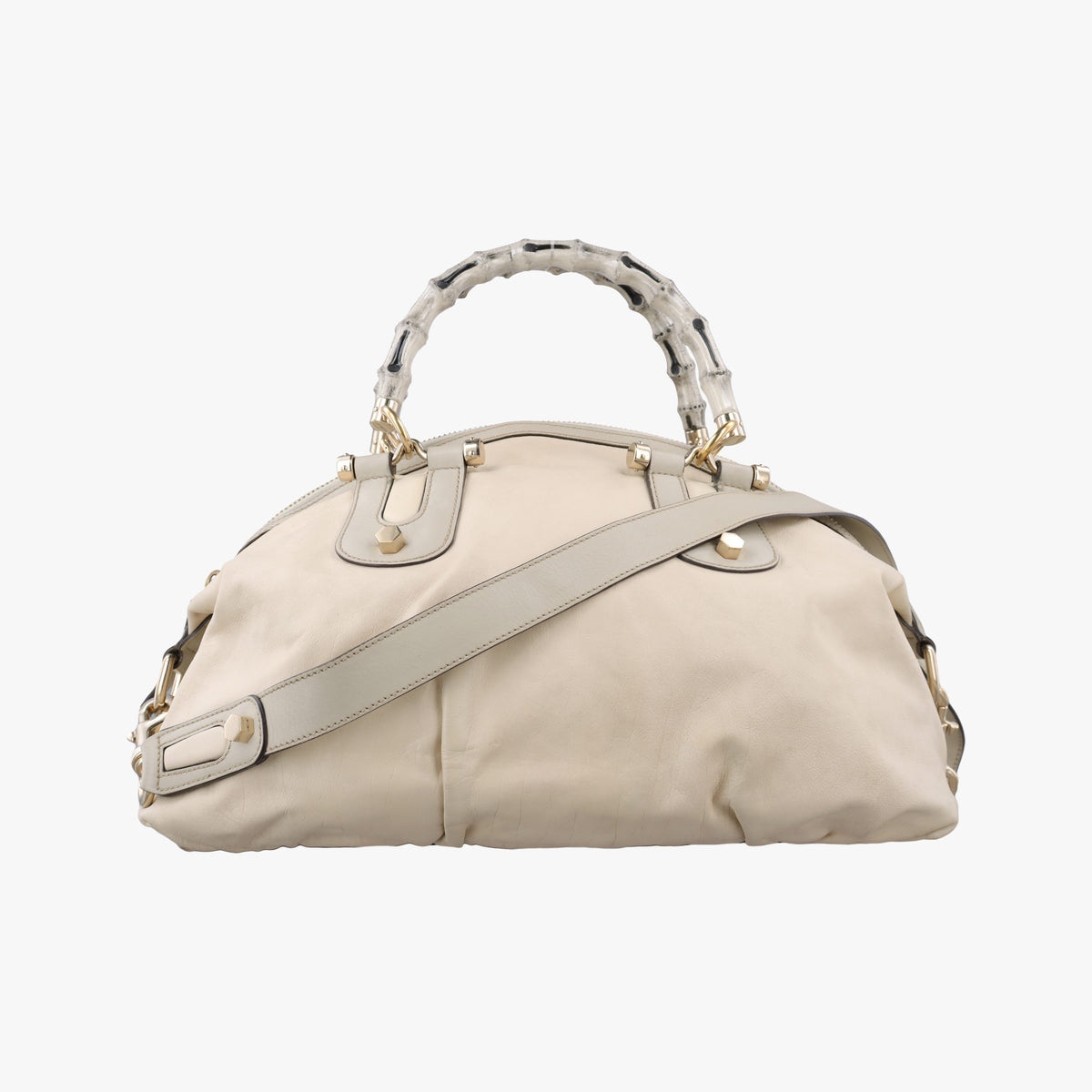 Bamboo Pop Beige Leather 189867 G1579346バンブー ポップ ベージュ レザー 189867 G1579346