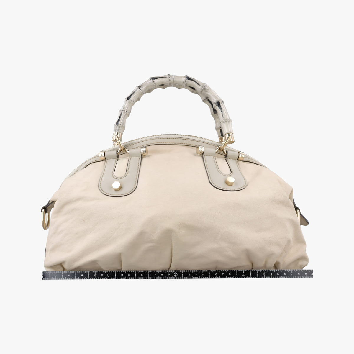 Bamboo Pop Beige Leather 189867 G1579346バンブー ポップ ベージュ レザー 189867 G1579346