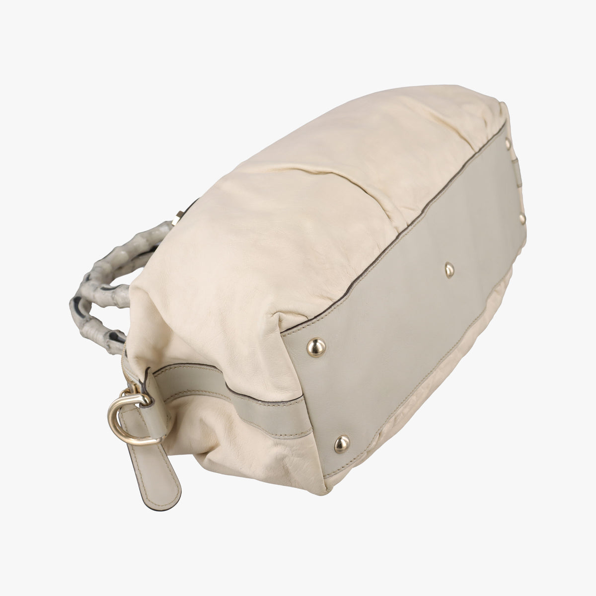 Bamboo Pop Beige Leather 189867 G1579346バンブー ポップ ベージュ レザー 189867 G1579346