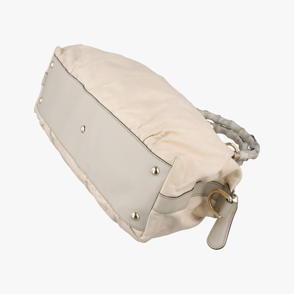 Bamboo Pop Beige Leather 189867 G1579346バンブー ポップ ベージュ レザー 189867 G1579346