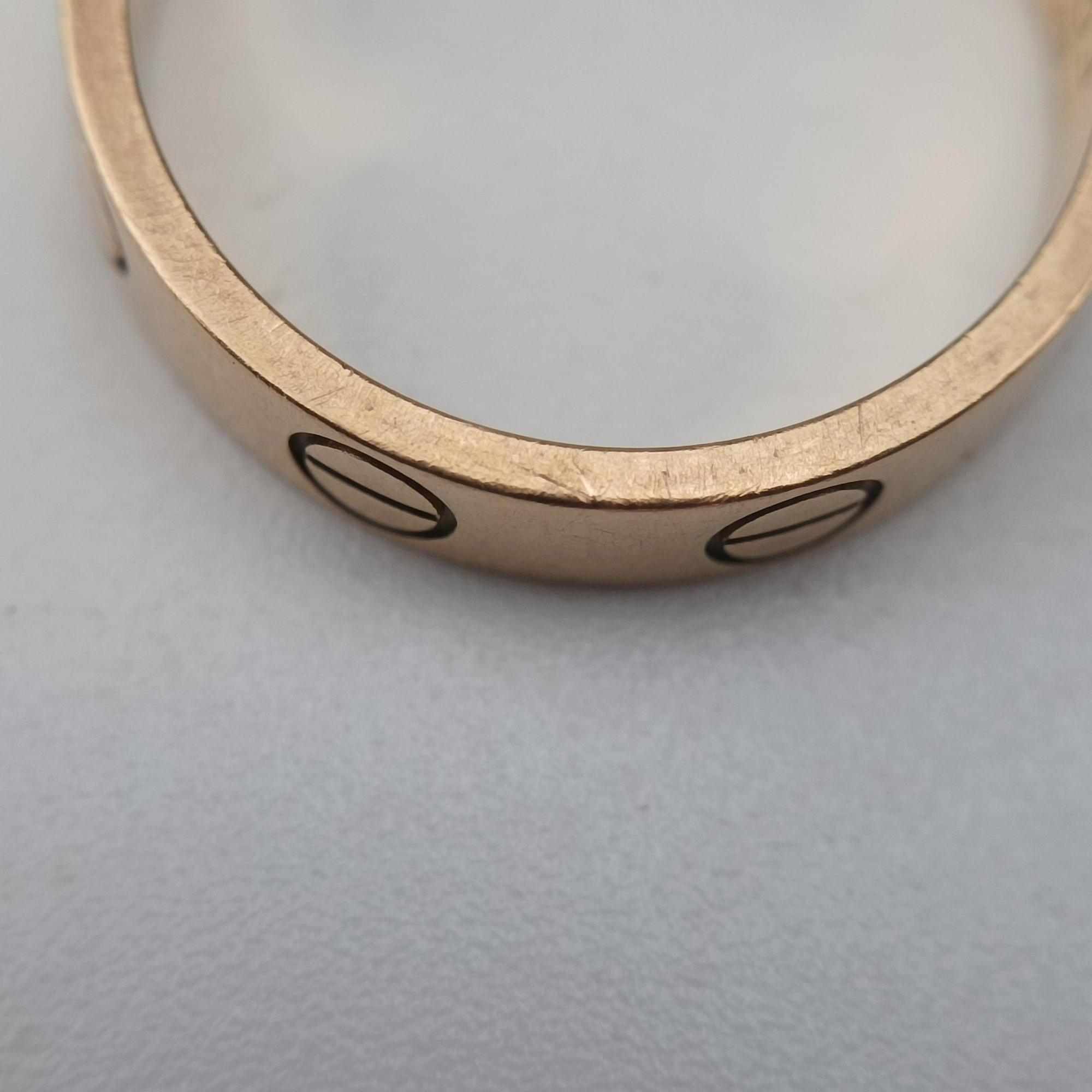 Mini Love Rose golden AU750 B4085247 FQC457ミニラブ ローズゴールド AU750 B4085247 FQC457