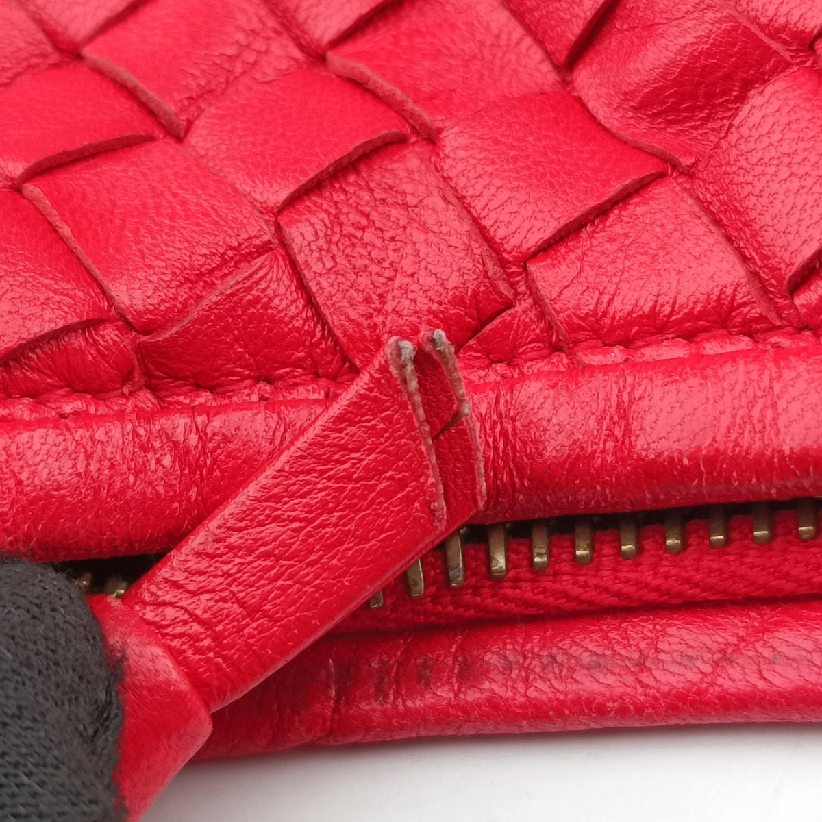 Intrecciato Red lambskin 115653 V0013 6504 EPEV 2009 3465 Aイントレチャート レッド ラムスキン 115653 V0013 6504 EPEV 2009 3465 A