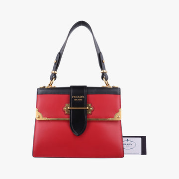 Cahier Red×Black Leather 1BA070 127カイエ レッド×ブラック レザー 1BA070 127