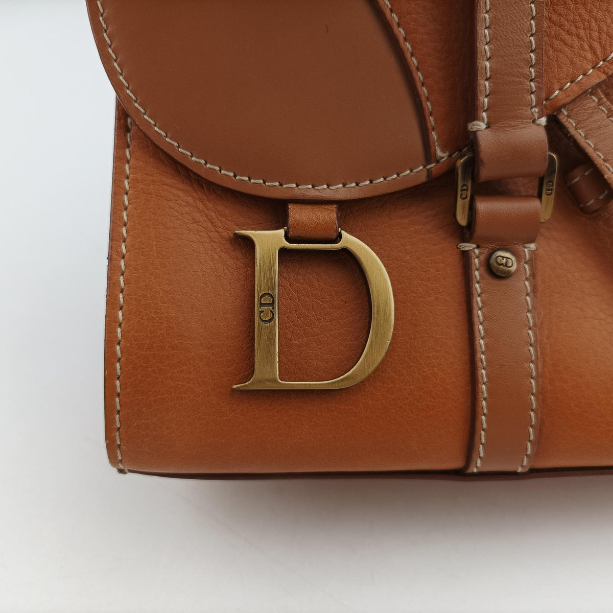Saddle Bag Brown Leather BO B 0102サドルバッグ ブラウン レザー BO B 0102