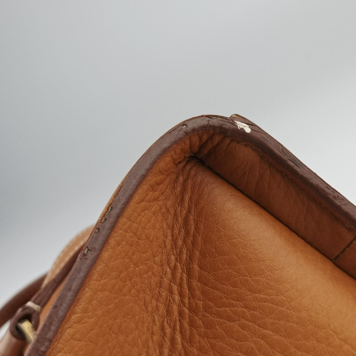 Saddle Bag Brown Leather BO B 0102サドルバッグ ブラウン レザー BO B 0102