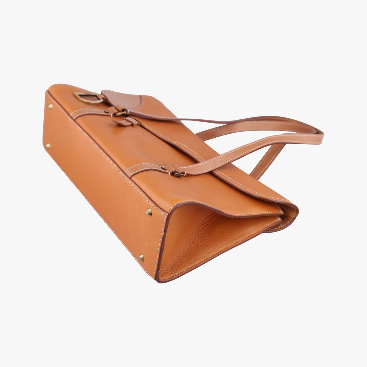 Saddle Bag Brown Leather BO B 0102サドルバッグ ブラウン レザー BO B 0102
