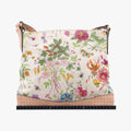 Flora Multicolour×White canvas×leather 145857 フローラ マルチカラー×アイボリー キャンバス×レザー 145857 