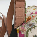 Flora Multicolour×White canvas×leather 145857 フローラ マルチカラー×アイボリー キャンバス×レザー 145857 