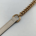 Vintage Gucci GG Marmont White Leather 447632 shoulderbag | stylenewstar