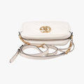 Vintage Gucci GG Marmont White Leather 447632 shoulderbag | stylenewstar