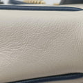 GG Marmont White×navy Leather 574969 GGマーモント ホワイト×ネイビー レザー 574969 