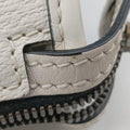 Ophidia Black×white canvas×leather 715771 A039114674オフィディア ブラック×ホワイト キャンバス×レザー 715771 A039114674