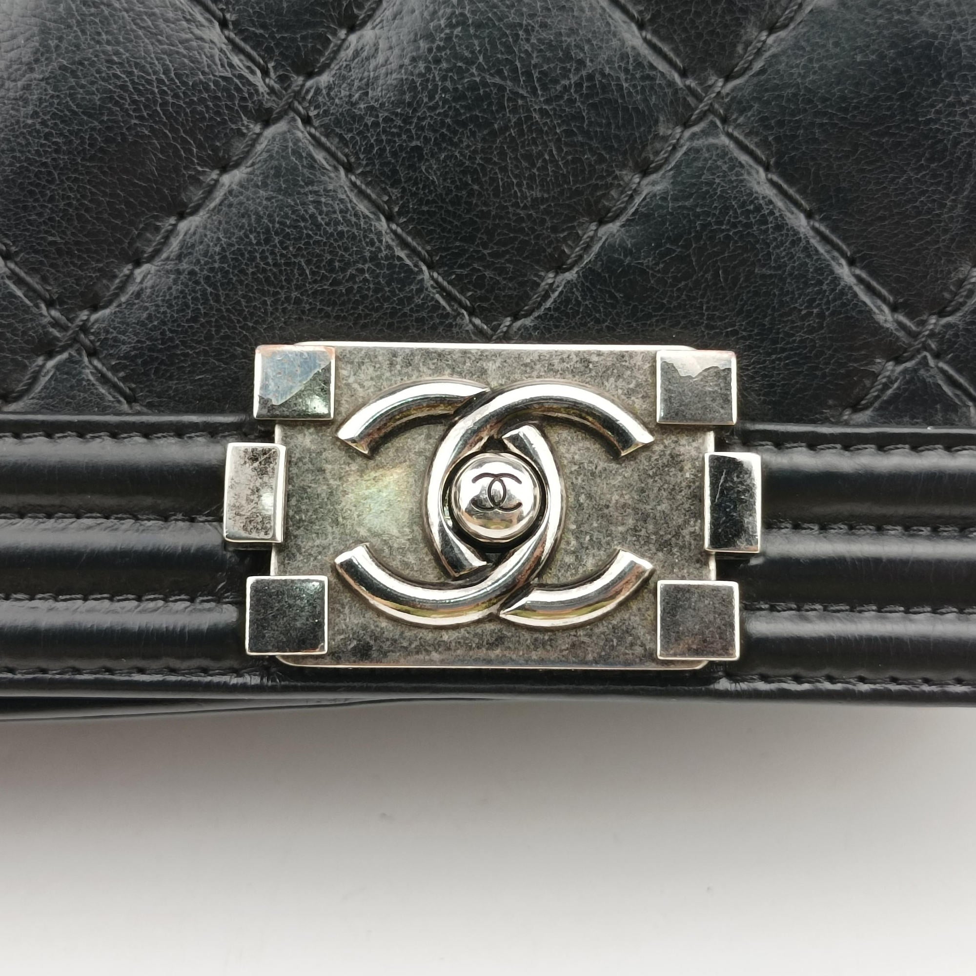 BOY CHANEL Black Leather A92105 18757269ボーイシャネル ブラック レザー A92105 18757269