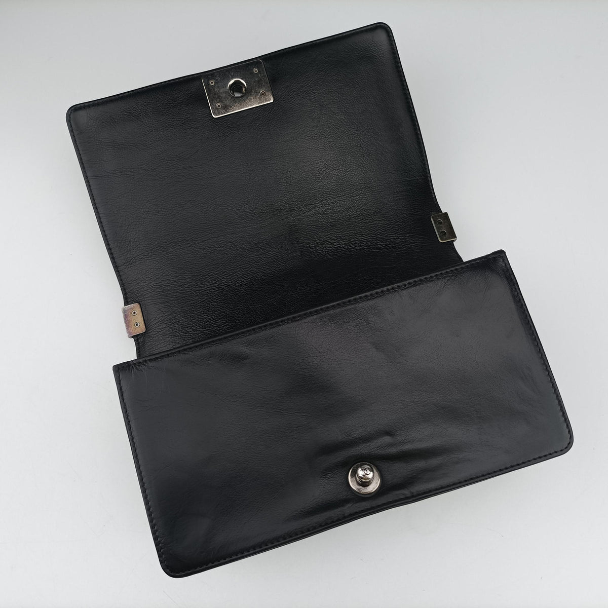 BOY CHANEL Black Leather A92105 18757269ボーイシャネル ブラック レザー A92105 18757269