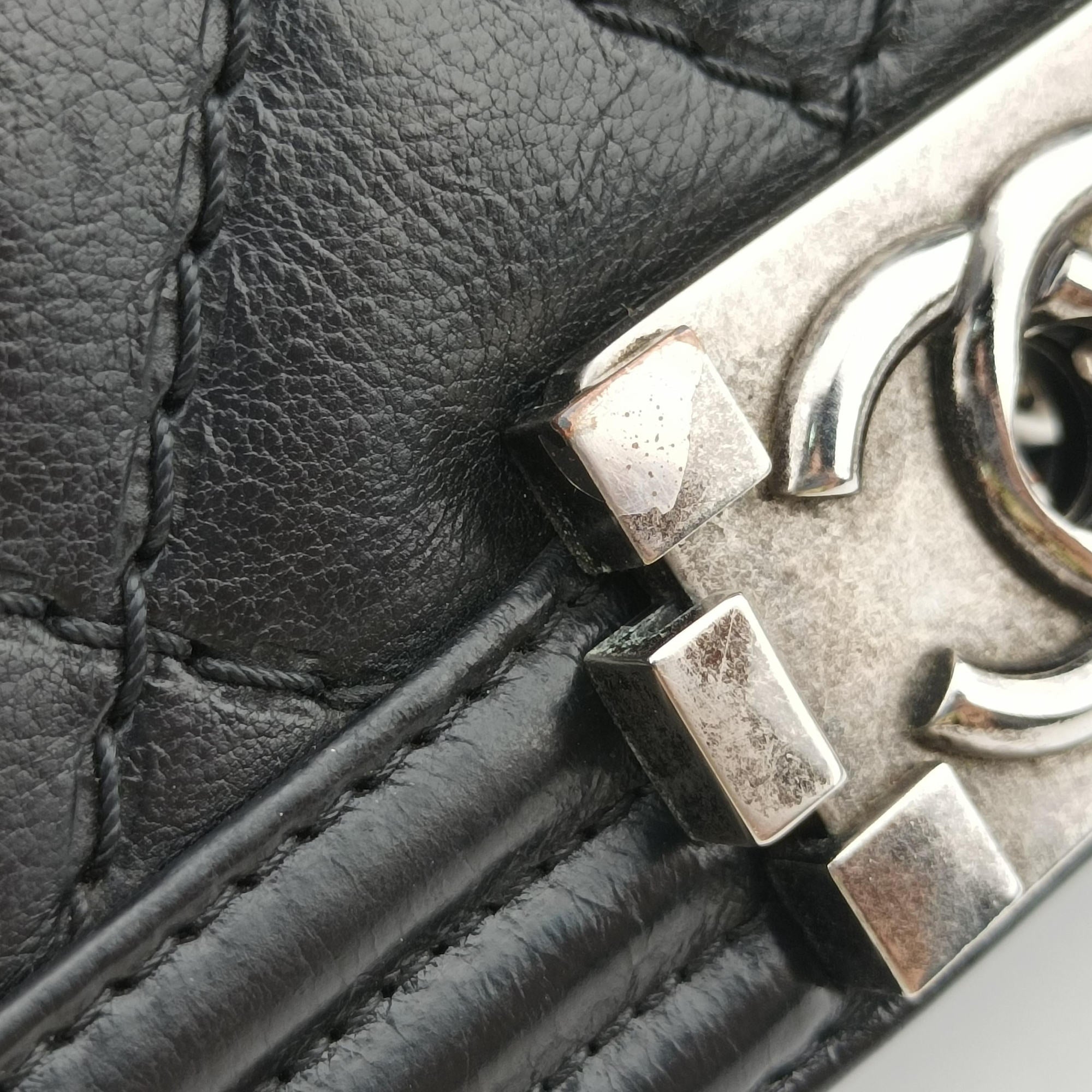 BOY CHANEL Black Leather A92105 18757269ボーイシャネル ブラック レザー A92105 18757269