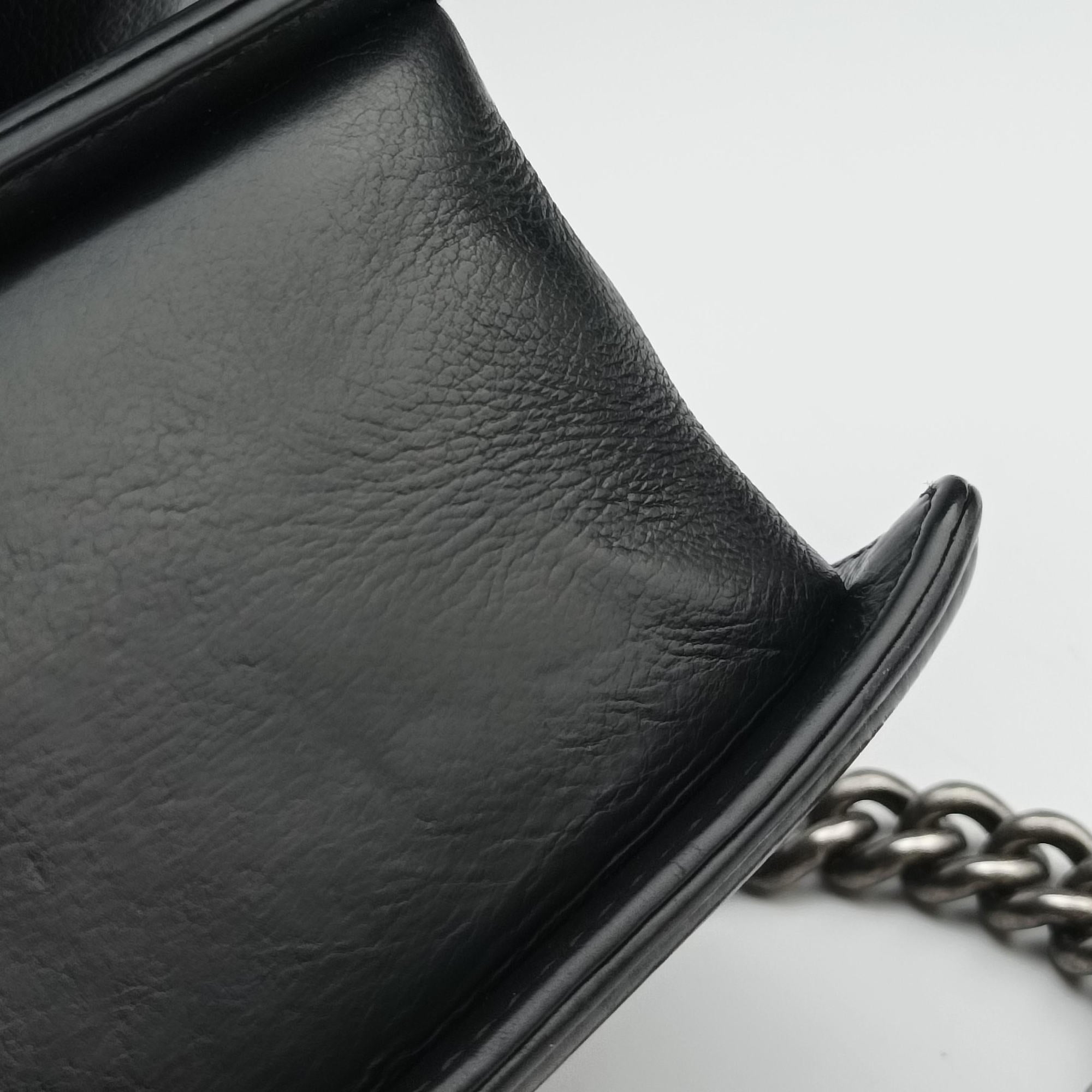 BOY CHANEL Black Leather A92105 18757269ボーイシャネル ブラック レザー A92105 18757269