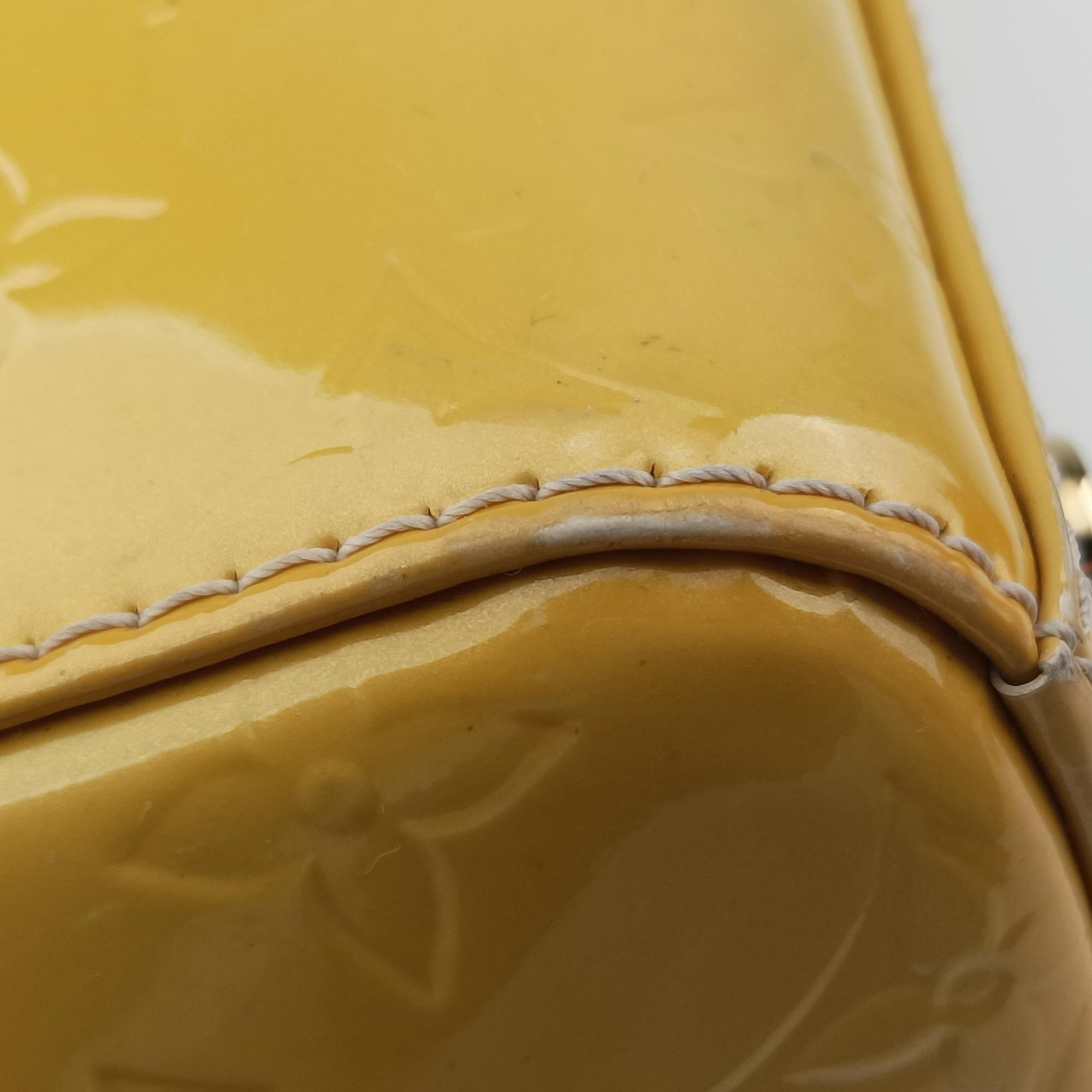 Pre-owned Louis Vuitton Brea MM Dunne Vernis M90180 shoulderbag | stylenewstar