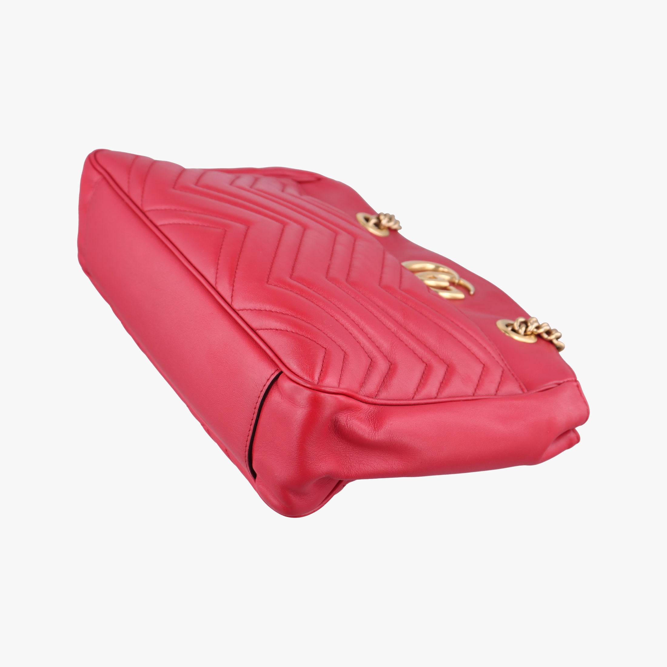 GG Marmont Red Leather 443501 C020372947GGマーモント レッド レザー 443501 C020372947