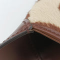 Pre-owned Gucci Jackie 1961 Brown × Beige ponyhair×leather 636706 shoulderbag | stylenewstar