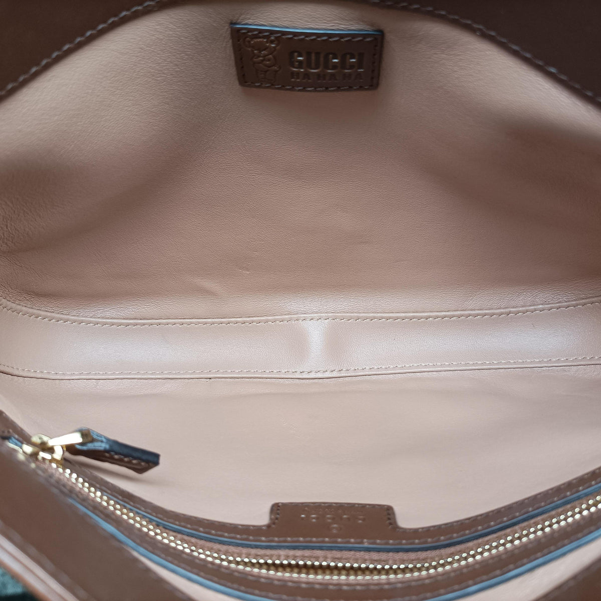 Pre-owned Gucci Jackie 1961 Brown × Beige ponyhair×leather 636706 shoulderbag | stylenewstar