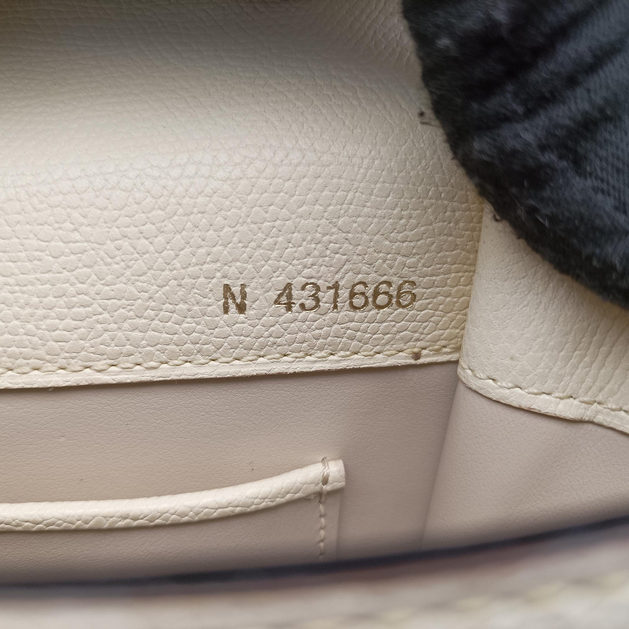 Iside White Calfskin N 431666イジィデ ホワイト カーフスキン N 431666