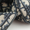 Saddlebags Gray×Navy×Black Jacquard×Leather 19-BO-0129サドルバッグ グレー×ネイビー×ブラック ジャガード×レザー 19-BO-0129