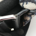 Saddlebags Gray×Navy×Black Jacquard×Leather 19-BO-0129サドルバッグ グレー×ネイビー×ブラック ジャガード×レザー 19-BO-0129