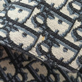 Saddlebags Gray×Navy×Black Jacquard×Leather 19-BO-0129サドルバッグ グレー×ネイビー×ブラック ジャガード×レザー 19-BO-0129
