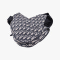 Saddlebags Gray×Navy×Black Jacquard×Leather 19-BO-0129サドルバッグ グレー×ネイビー×ブラック ジャガード×レザー 19-BO-0129