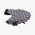 Saddlebags Gray×Navy×Black Jacquard×Leather 19-BO-0129サドルバッグ グレー×ネイビー×ブラック ジャガード×レザー 19-BO-0129