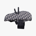 Saddlebags Gray×Navy×Black Jacquard×Leather 19-BO-0129サドルバッグ グレー×ネイビー×ブラック ジャガード×レザー 19-BO-0129