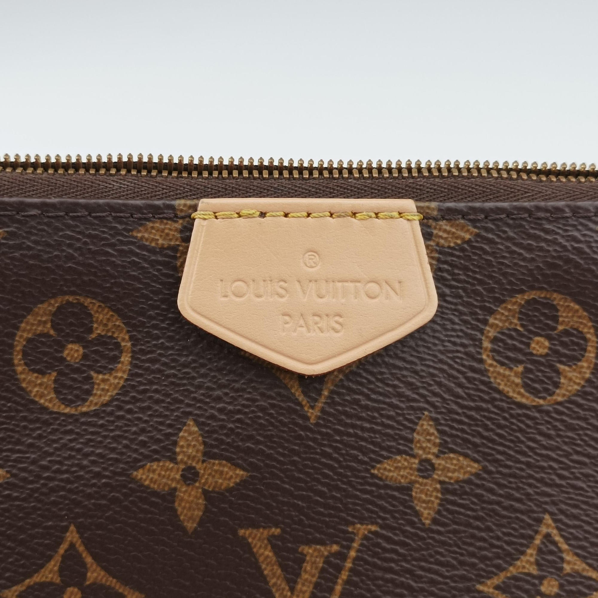 Multi Pochette Accessoir brown×khaki Monogram Canvas M44813 RI0241ミュルティ ポシェット アクセソワール モノグラム/ブラウン×カーキ モノグラムキャンバス M44813 RI0241